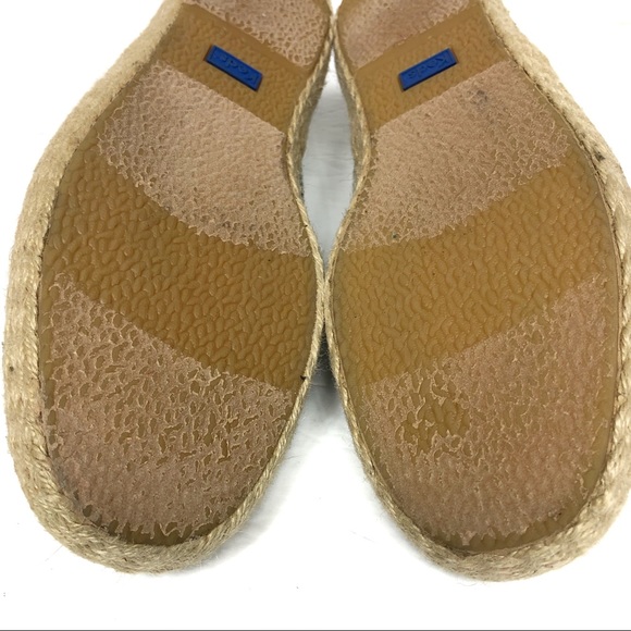 KEDS Espadrille Sneakers Nautical Stripes Navy Blue White Lace Up Size 7.5 - Picture 8 of 8